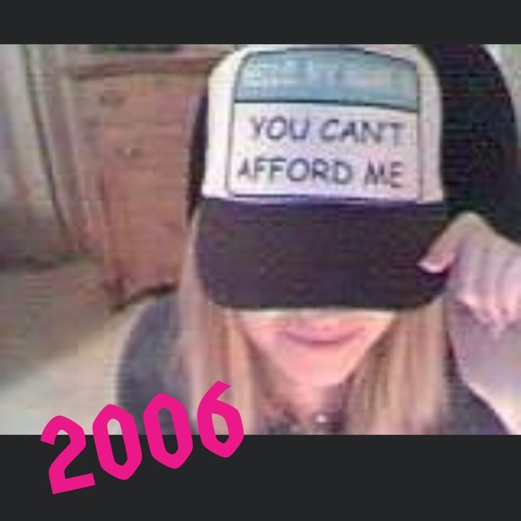 Y2K “Hello, My Name Is: You Can’t Afford Me” Trucker Hat - Picture 6 of 6